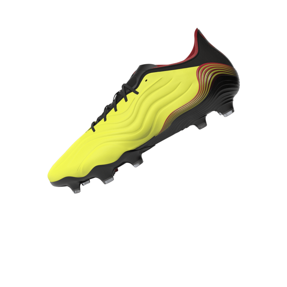 Botas de fútbol para terreno firme adidas Copa Sense 1 FG Amarillo/Rojo/Negro