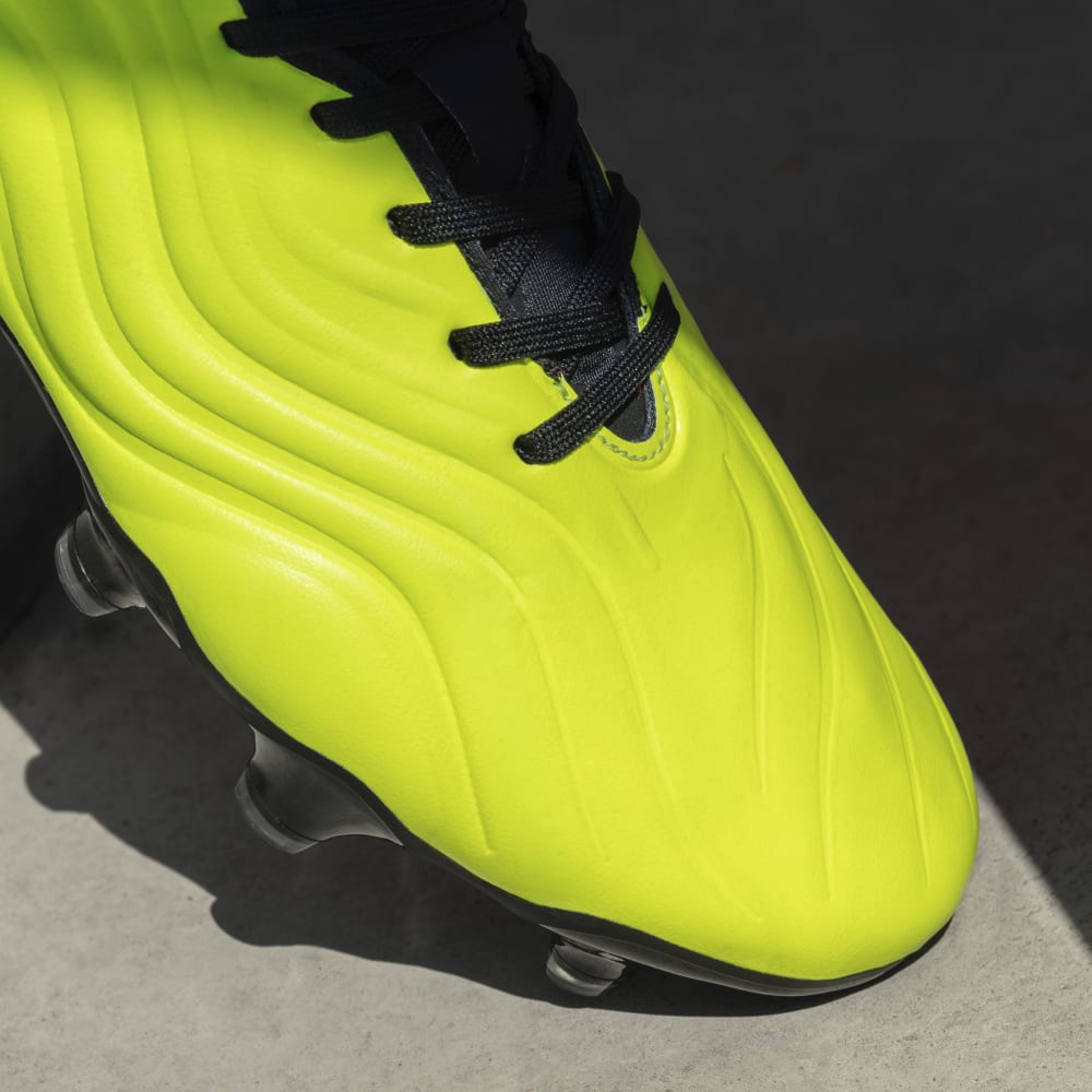 Botas de fútbol para terreno firme adidas Copa Sense 1 FG Amarillo/Rojo/Negro