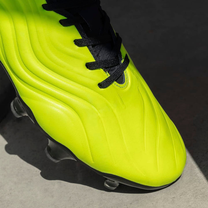 Botas de fútbol para terreno firme adidas Copa Sense 1 FG Amarillo/Rojo/Negro