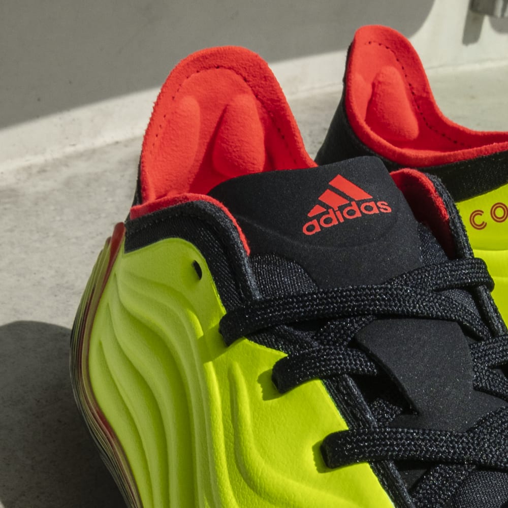 Botas de fútbol para terreno firme adidas Copa Sense 1 FG Amarillo/Rojo/Negro