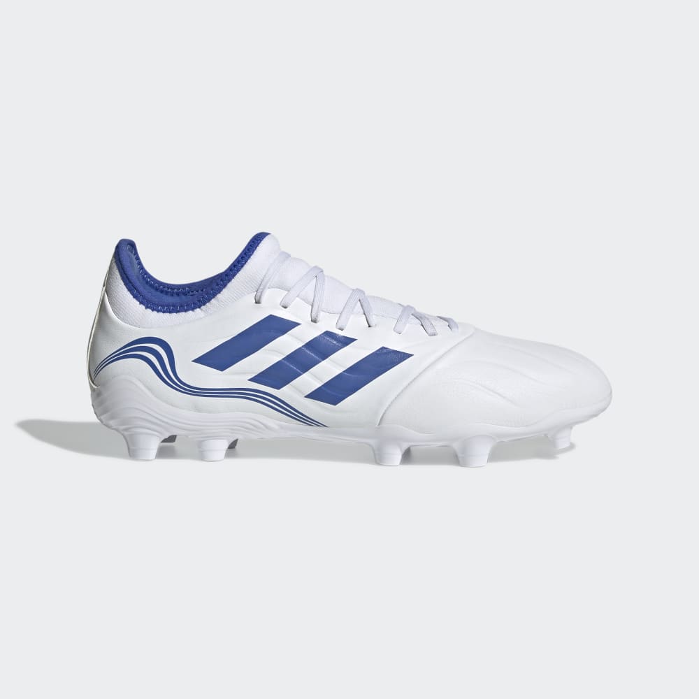 adidas Copa Sense 3 FG Firm Ground Boots White/Blue