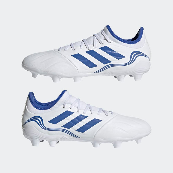 adidas Copa Sense 3 FG Firm Ground Boots White/Blue
