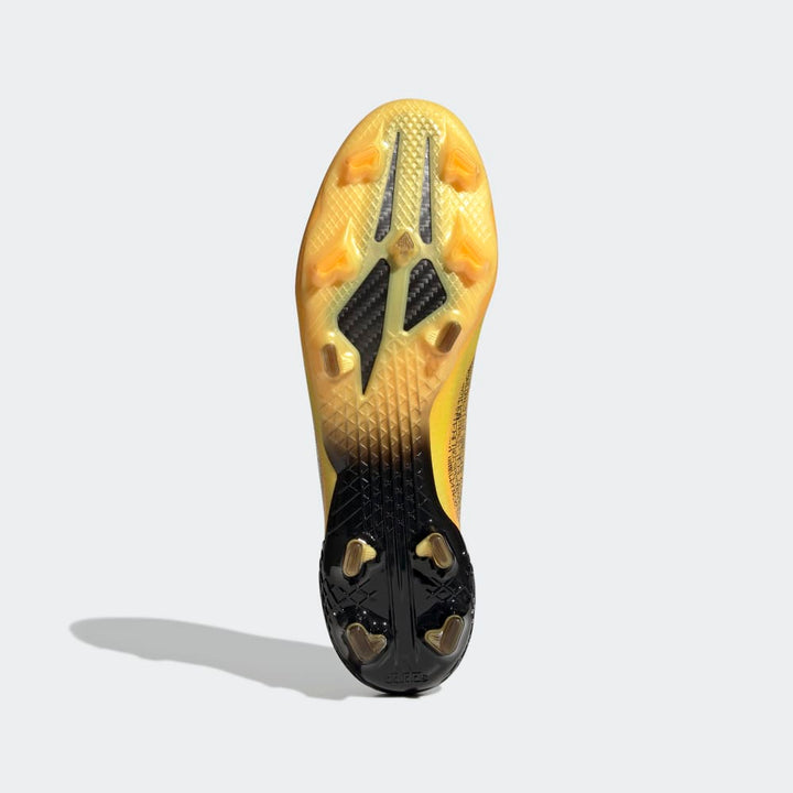 adidas X Speedflow Messi 1 FG Firm Ground Football Boots Gold/Black/Yellow