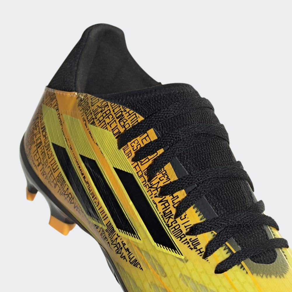 adidas X Speedflow Messi 3 FG Firm Ground Boots Gold