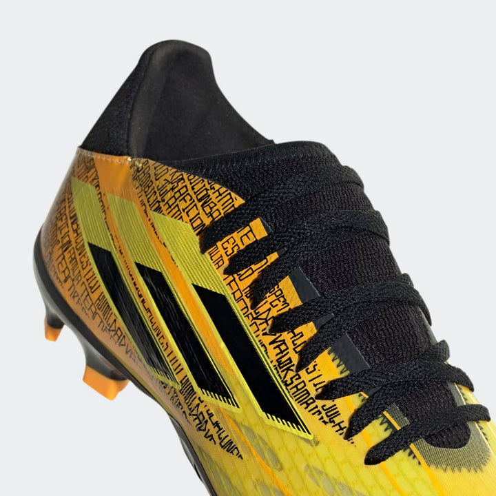 adidas X Speedflow Messi 3 FG Firm Ground Boots Gold