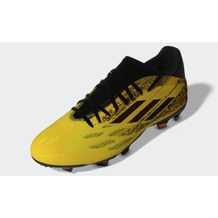 adidas X Speedflow Messi 3 FG Firm Ground Boots Gold