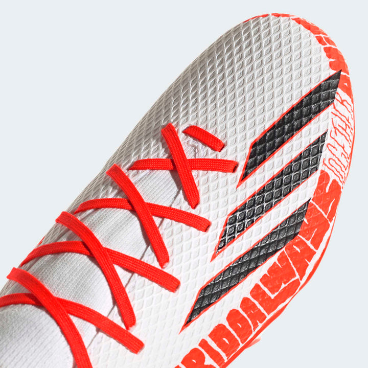 adidas Speed Portal Messi.3 FG Firm Ground Soccer Cleats White/Red