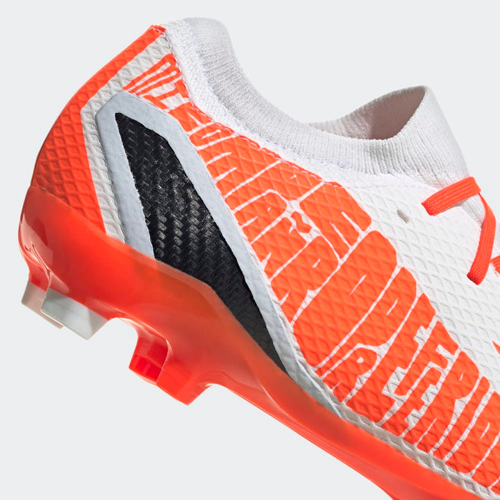 adidas Speed Portal Messi.3 FG Firm Ground Soccer Cleats White/Red