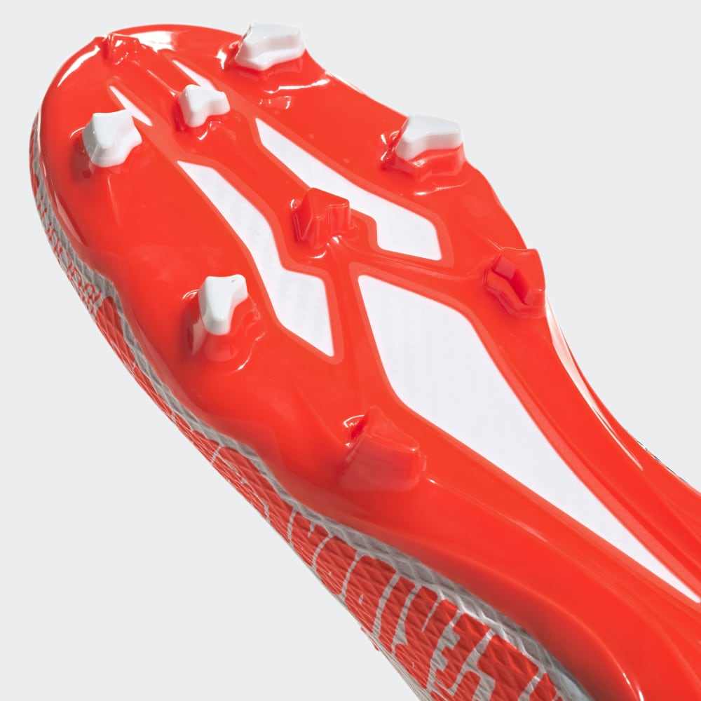 adidas Speed Portal Messi.3 FG Firm Ground Soccer Cleats White/Red