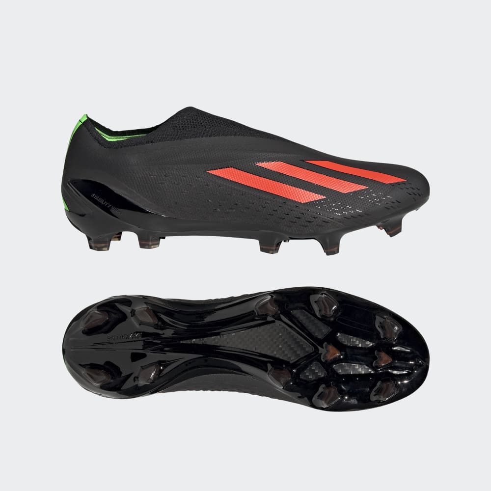 adidas X Speedportal+ FG Firm Ground Boots Black/Red/Green
