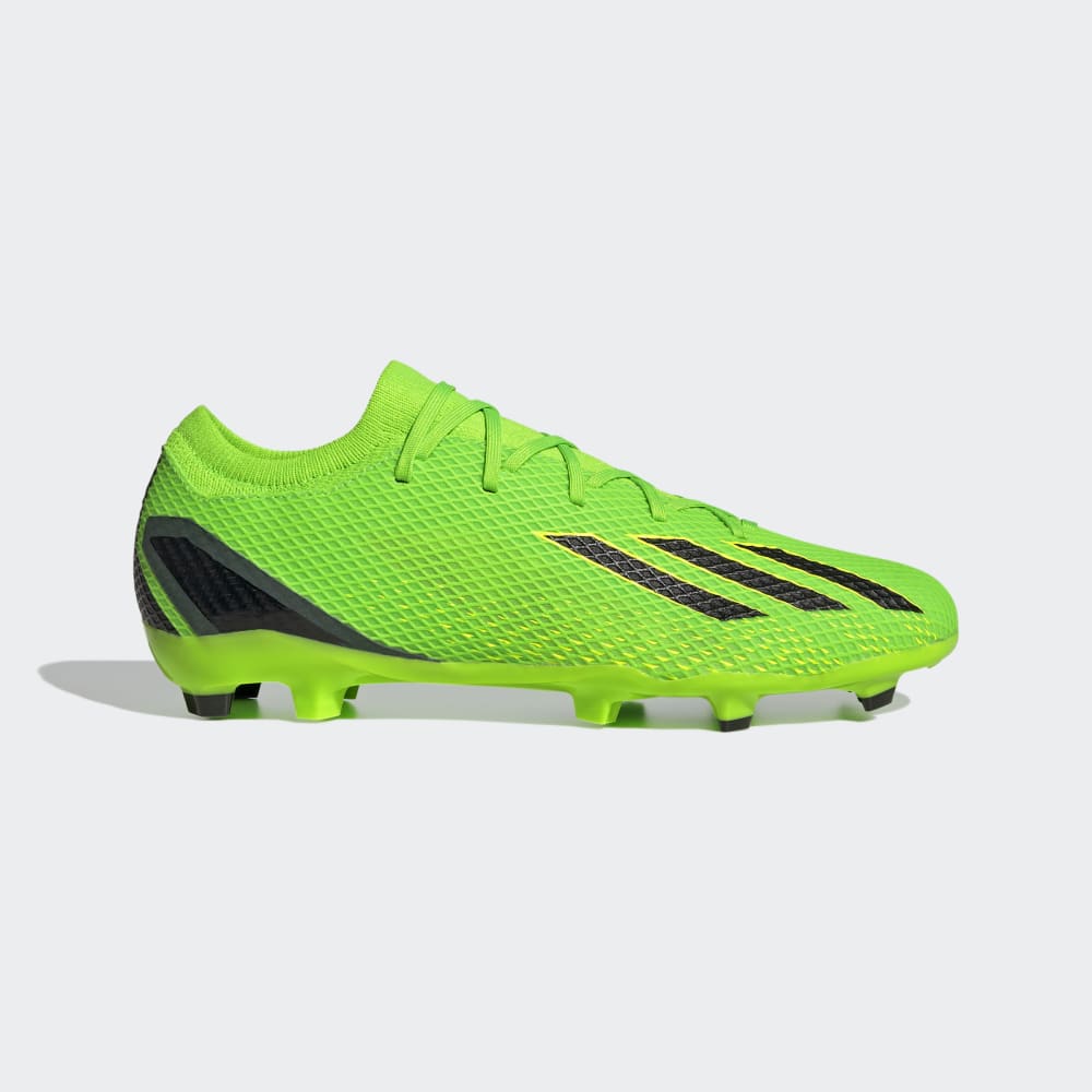 adidas X Speedportal 3 FG Firm Ground Football Boots Green/Black