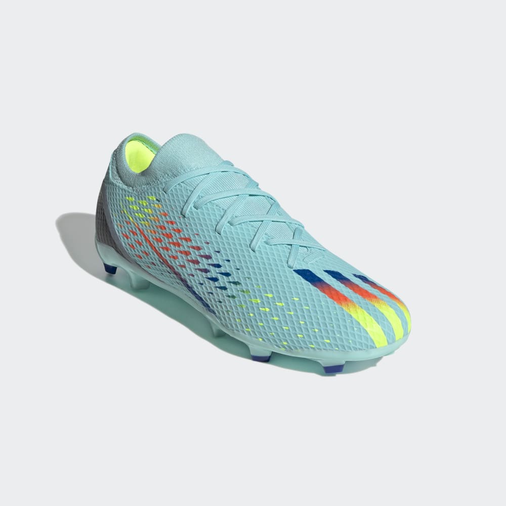 adidas Speed Potal 3 FG Firm Ground Football Boots Aqua/Blue/Yellow