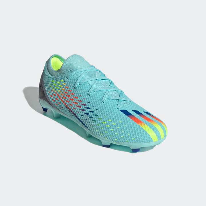adidas Speed Potal 3 FG Firm Ground Football Boots Aqua/Blue/Yellow