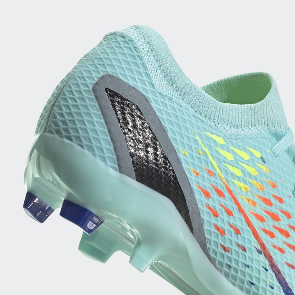 adidas Speed Potal 3 FG Firm Ground Football Boots Aqua/Blue/Yellow