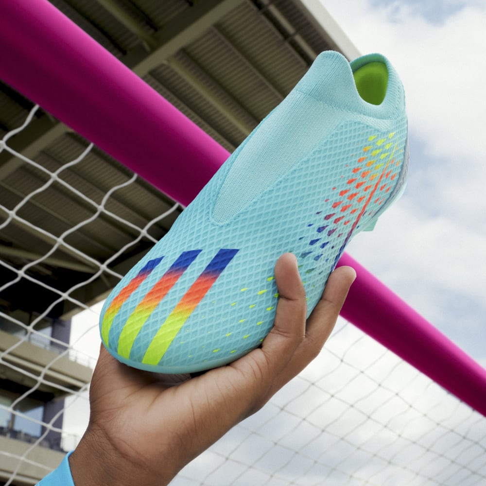 adidas Speed Potal 3 FG Firm Ground Football Boots Aqua/Blue/Yellow