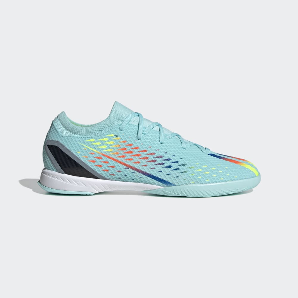 adidas Speedportal 3 IN Indoor Boots Aqua/Blue/Yellow