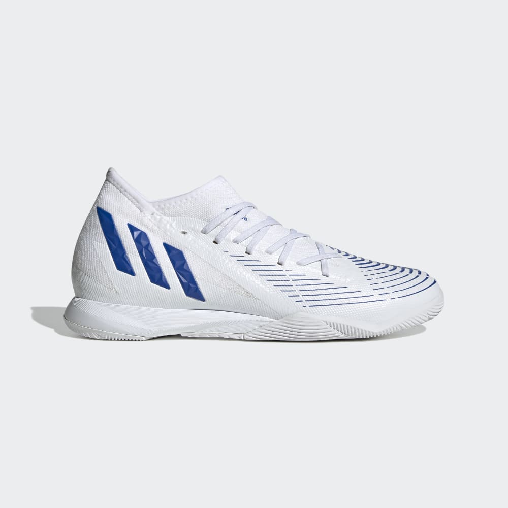 adidas Predator Edge 3 IN Indoor Boots White/Blue