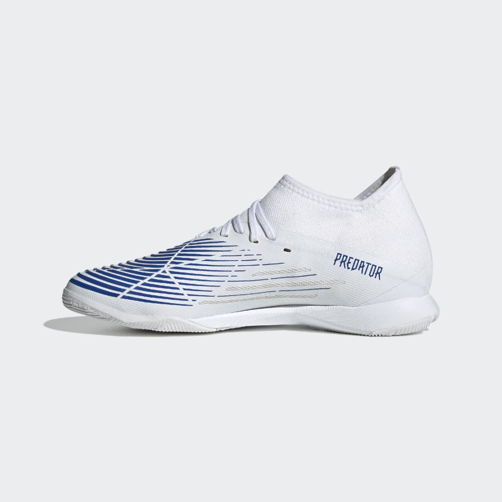 adidas Predator Edge 3 IN Indoor Boots White/Blue