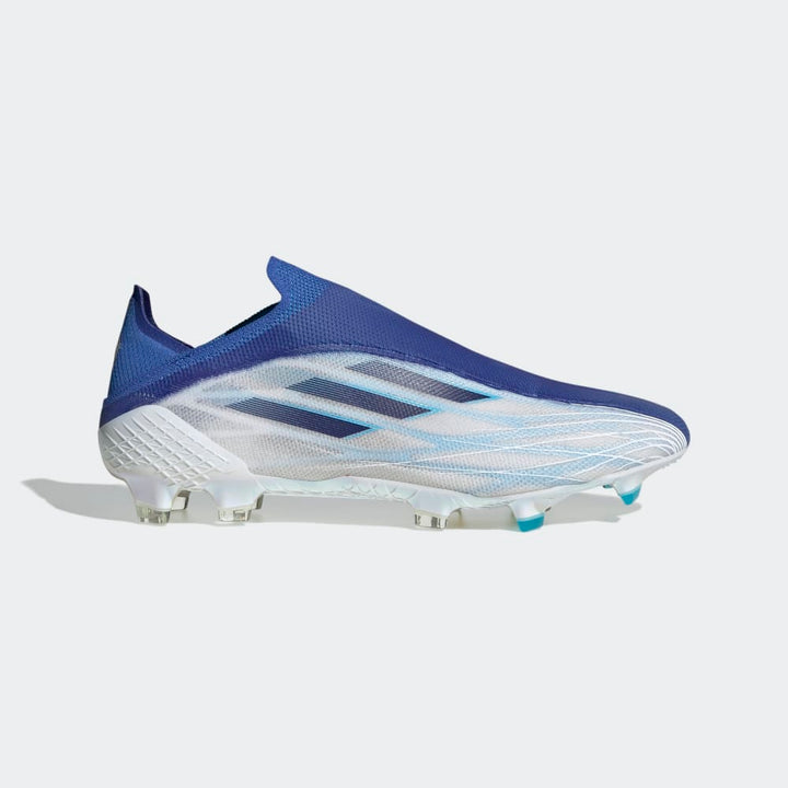 adidas Speedflow+ FG Firm Ground Boots White/Indigo/Sky