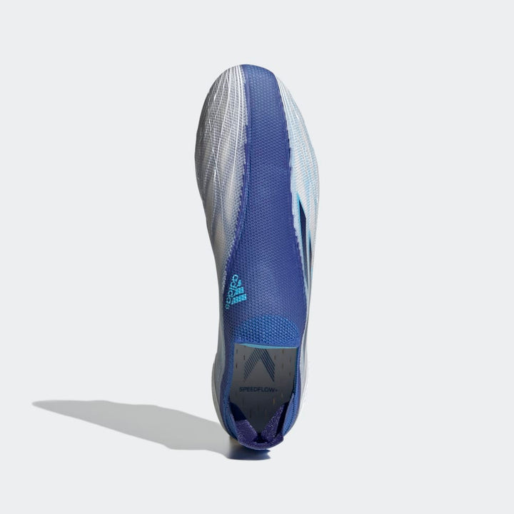 adidas Speedflow+ FG Firm Ground Boots White/Indigo/Sky