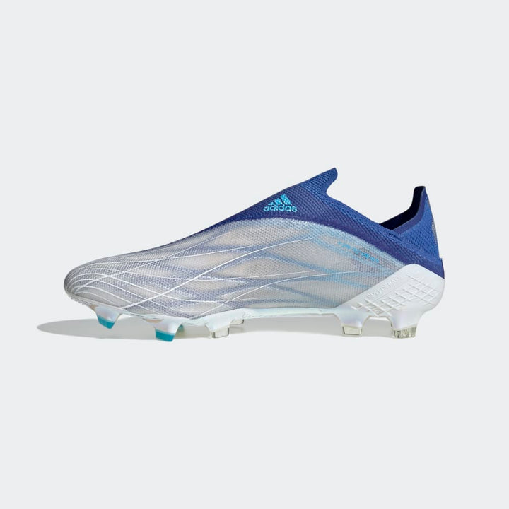 adidas Speedflow+ FG Firm Ground Boots White/Indigo/Sky