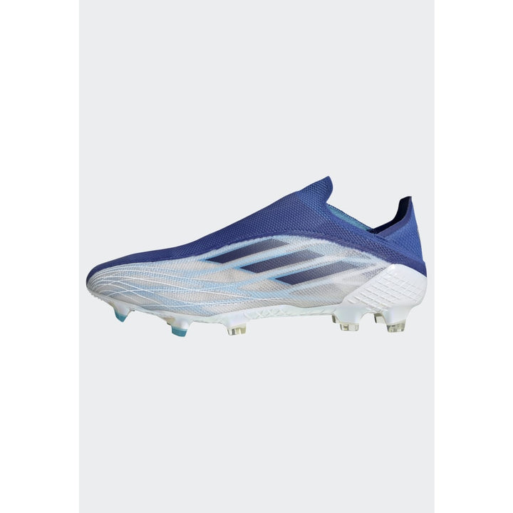 adidas Speedflow+ FG Firm Ground Boots White/Indigo/Sky