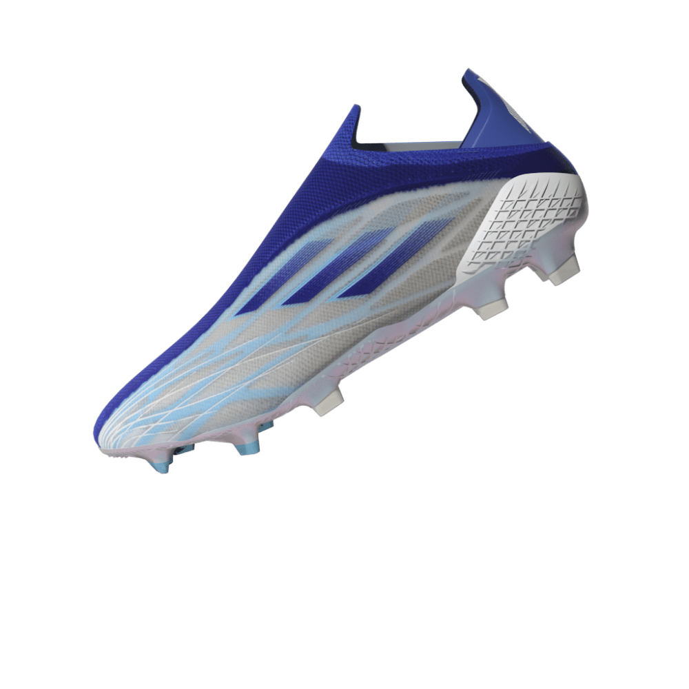 adidas Speedflow+ FG Firm Ground Boots White/Indigo/Sky