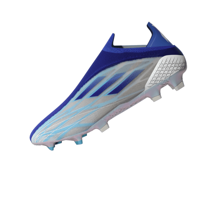 adidas Speedflow+ FG Firm Ground Boots White/Indigo/Sky