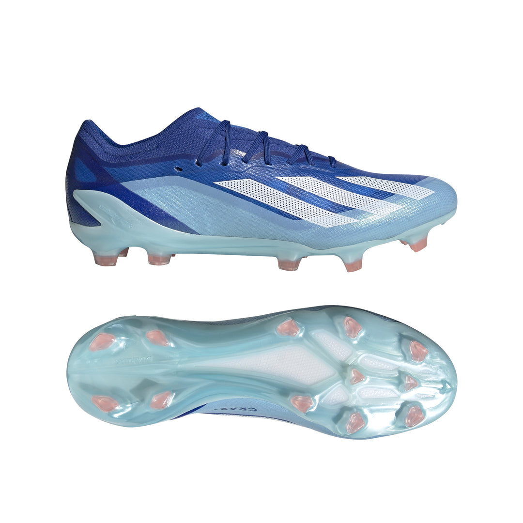 adidas X Crazyfast.1 FG Firm Ground Soccer Cleats Royal/White