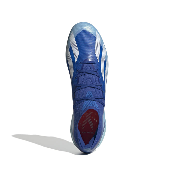 adidas X Crazyfast.1 FG Firm Ground Soccer Cleats Royal/White