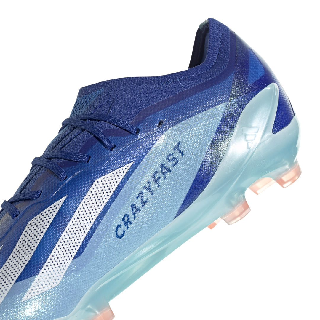 adidas X Crazyfast.1 FG Firm Ground Soccer Cleats Royal/White