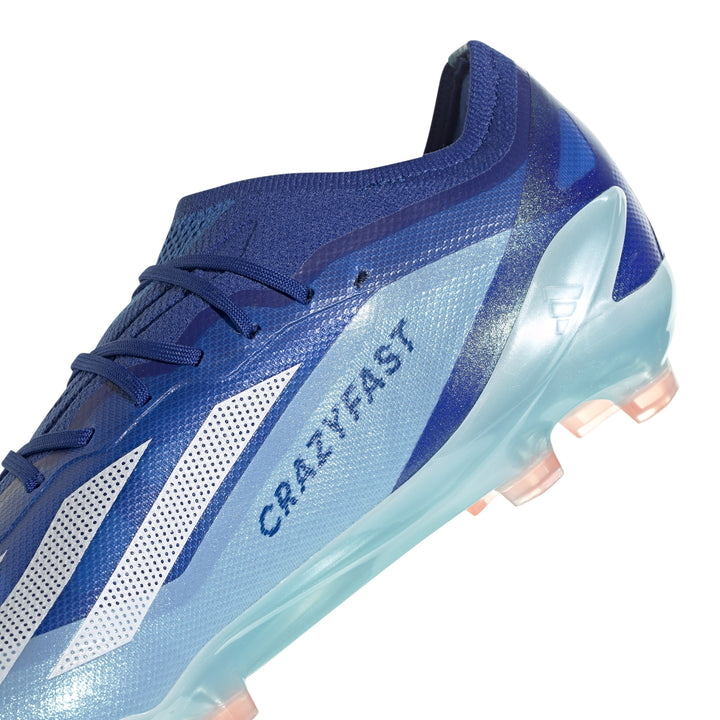 adidas X Crazyfast.1 FG Firm Ground Soccer Cleats Royal/White