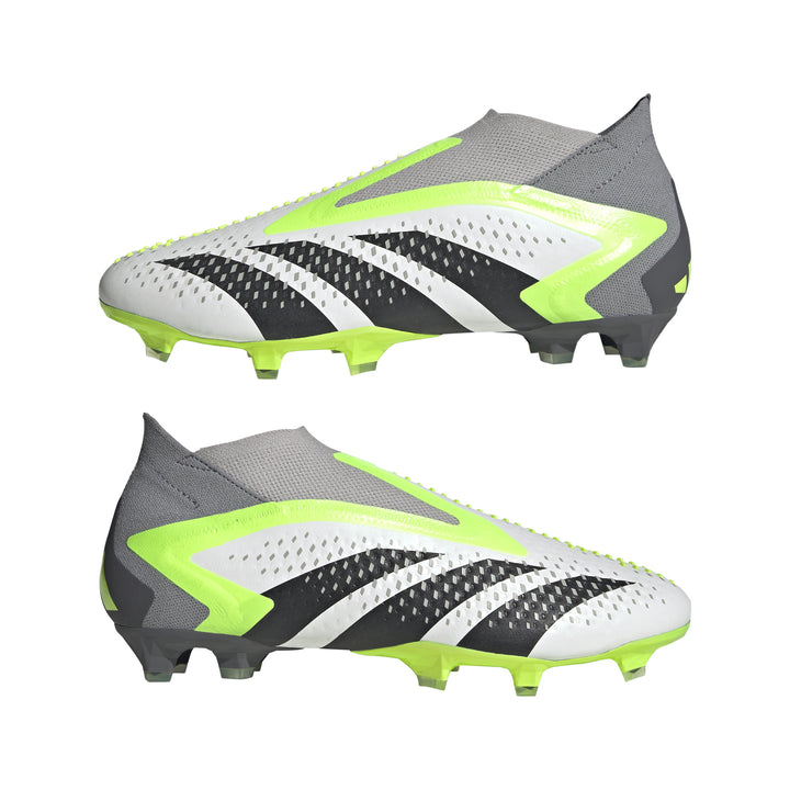 adidas Predator Accuracy+ FG Firm Ground Cleats White/Black
