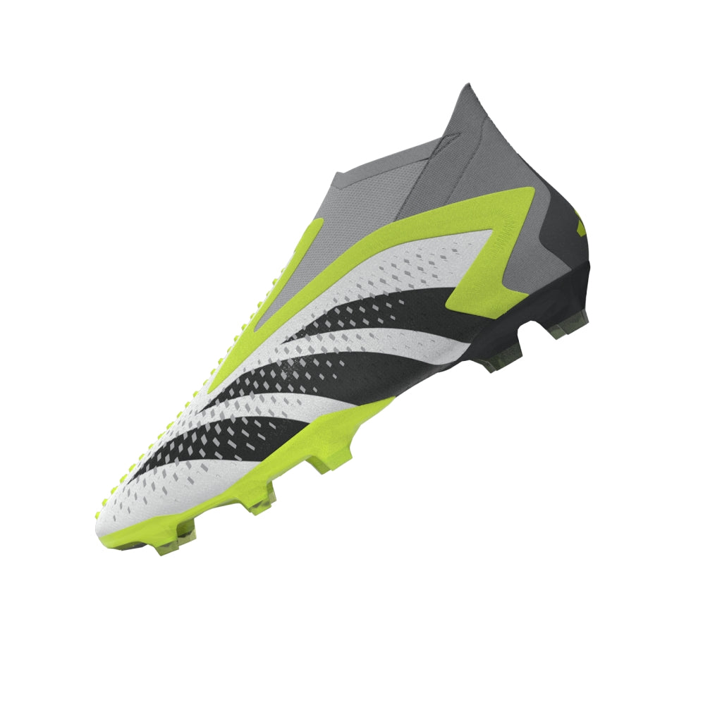 adidas Predator Accuracy+ FG Firm Ground Cleats White/Black