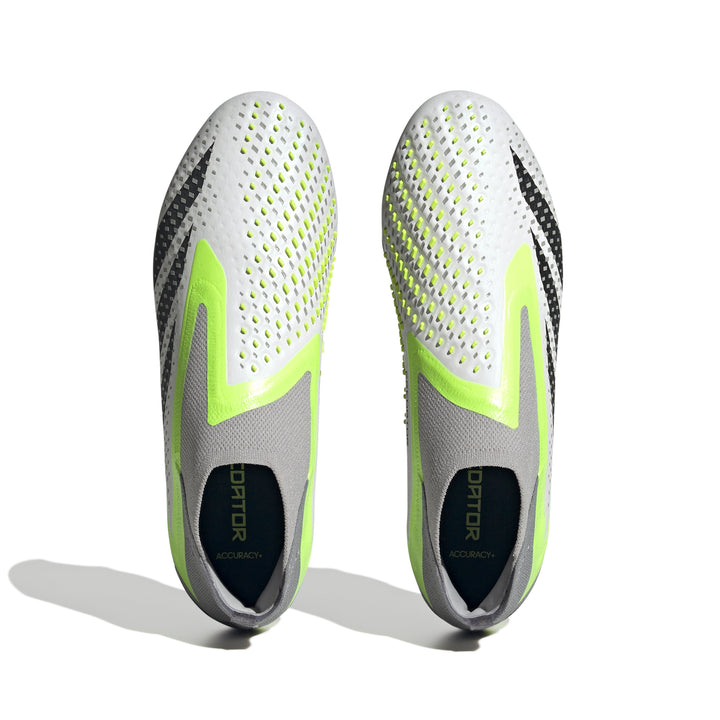 adidas Predator Accuracy+ FG Firm Ground Cleats White/Black