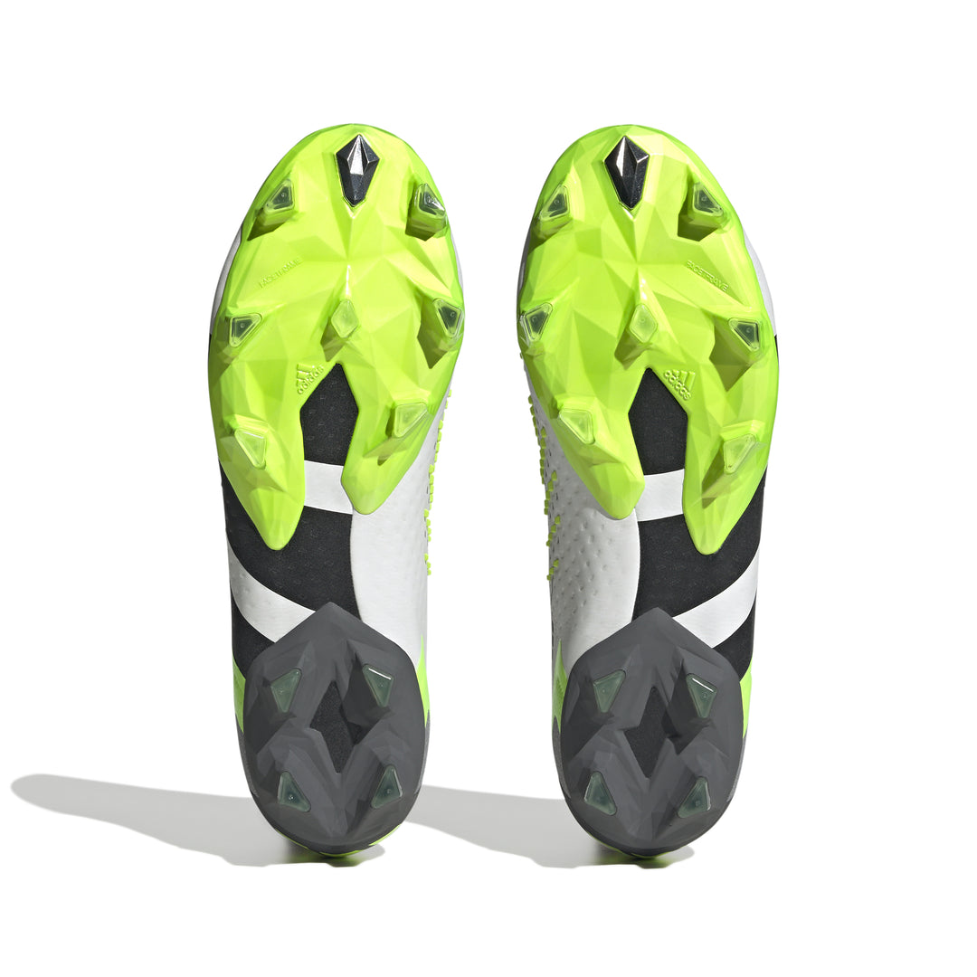 adidas Predator Accuracy+ FG Firm Ground Cleats White/Black