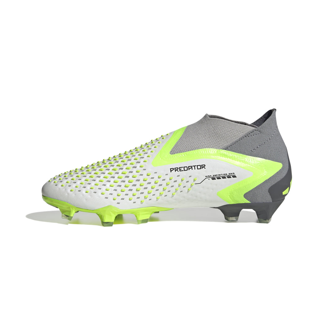 adidas Predator Accuracy+ FG Firm Ground Cleats White/Black