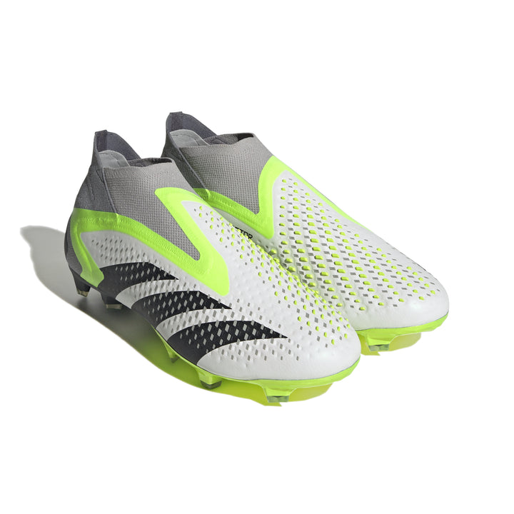 adidas Predator Accuracy+ FG Firm Ground Cleats White/Black