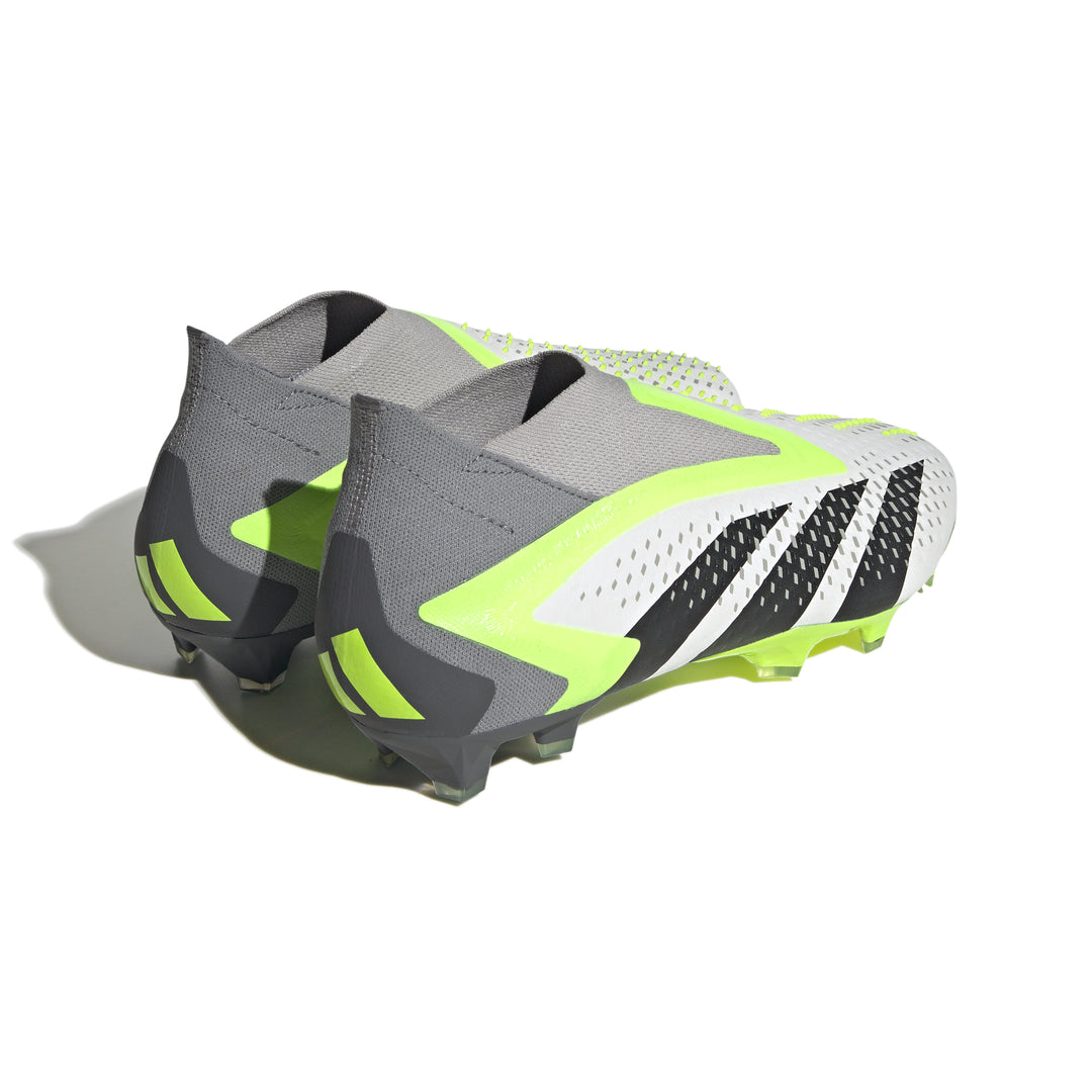 adidas Predator Accuracy+ FG Firm Ground Cleats White/Black