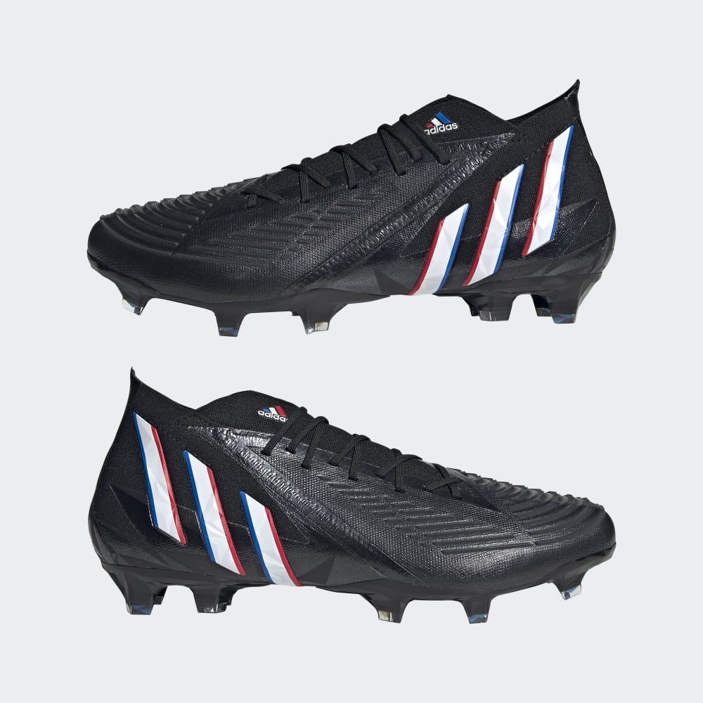 adidas Predator EDGE 1 FG Firm Ground Boots Black/White