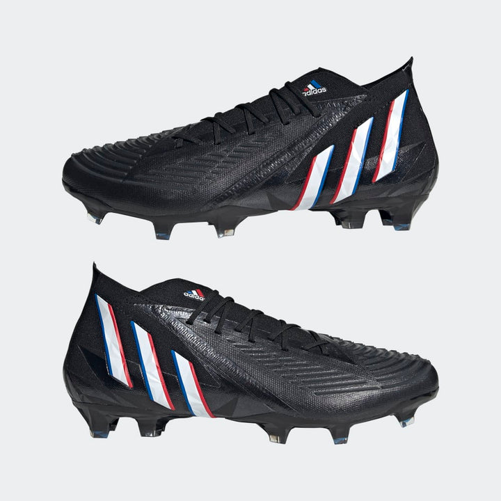 adidas Predator EDGE 1 FG Firm Ground Boots Black/White