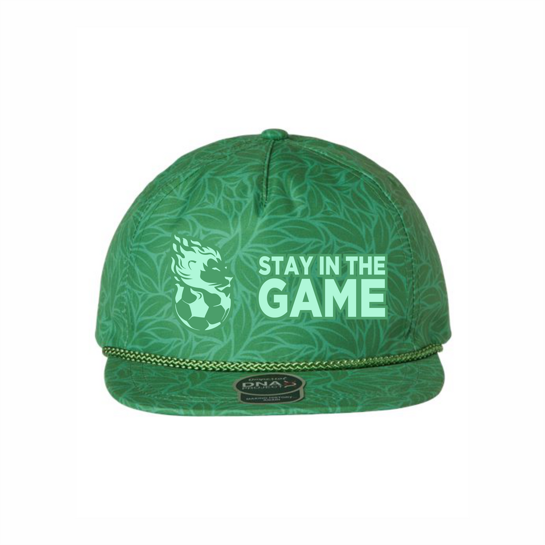 NGSA Imperial Aloha Rope Cap Green