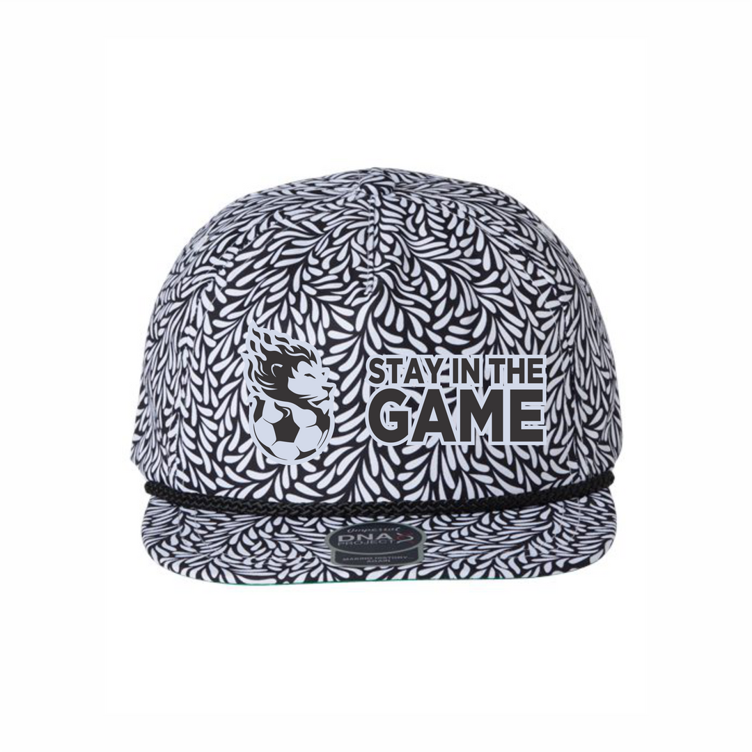 NGSA Imperial Aloha Rope Cap Black