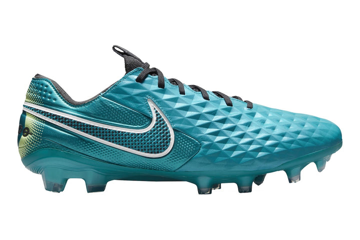 Nike Tiempo Legend 8 Elite FG Firm Ground Football Boots Aquamarine/White/Lime