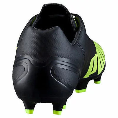 Puma EvoSPEED 4.4 FG Firm Ground Football Boots Black/Safety Yellow