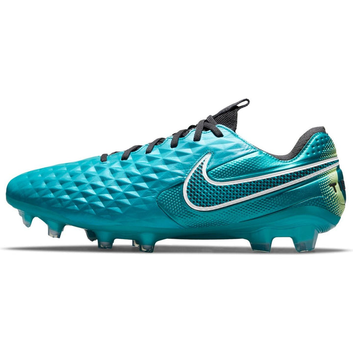 Nike Tiempo Legend 8 Elite FG Firm Ground Football Boots Aquamarine/White/Lime