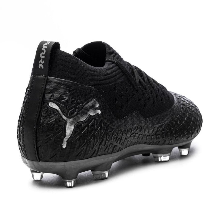 Puma Future 4.2 Net Fit FG Multi-Ground Football Boots Black/Silver