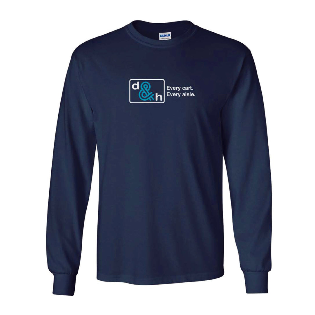 D&H Gildan Ultra Cotton LS Tee