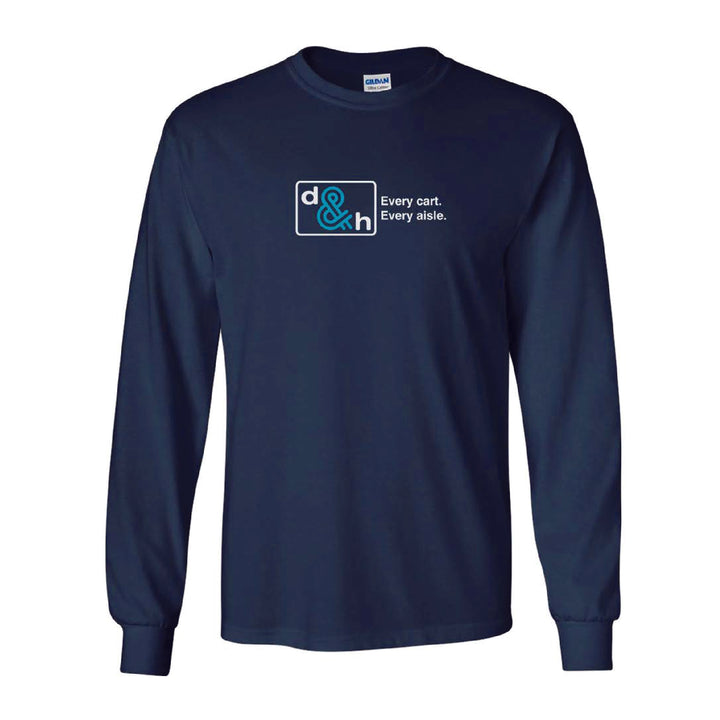 D&H Gildan Ultra Cotton LS Tee
