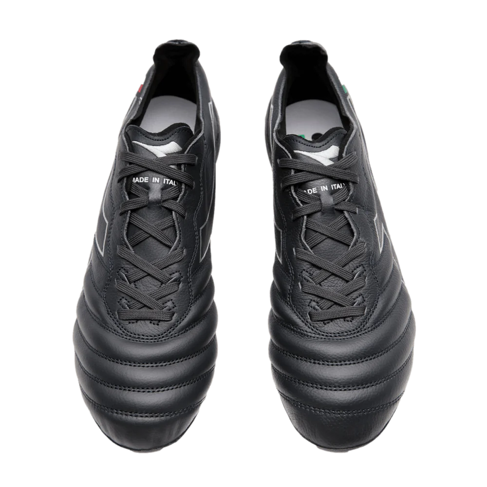 Diadora Men's Brasil Elite Tech ITA LPX FG Firm Ground Football Boots Black